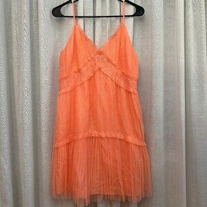 Topshop Tulle Mini Dress